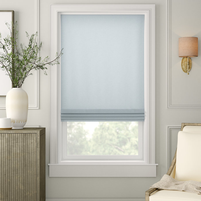 Duralee Flat SemiSheer Roman Shade Wayfair Canada